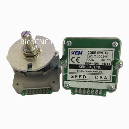 Kdp-12b Kem Feed Rate Switch Korea Band Switch Digitale Code Rotary Switch