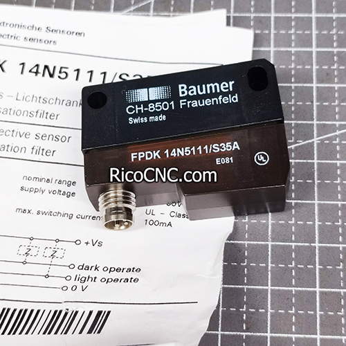 BAUMER CH-8501 FHDK14N5101:S35A Photoelectric Switch Sensor.jpg