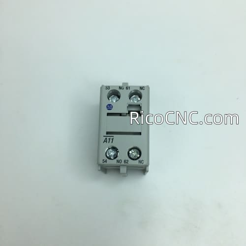 A11 100-FB Allen-Bradley AB 1NO 1NC Auxiliary Aux Contact Block.jpg
