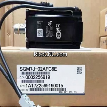 SGM7J-02AFC6E Yaskawa AC Servo Motor SGM7J Rotary Servomotors