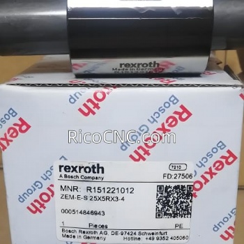 R151221012 R151321012 Bosch Rexroth Cylindrical Linear Ball Screw Nut ZEM-E-S 25 x 5R x 3 - 4