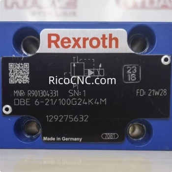 R901304331 Bosch Rexroth PROPORTIONAL PRESSURE RELIEF VALVE DBE6-2X/100G24K4M