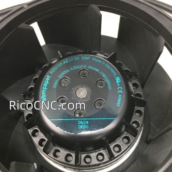 R2S133-AE17-05 EBM-PAPST Fan Blower R2E133 Series AC centrifugal fans