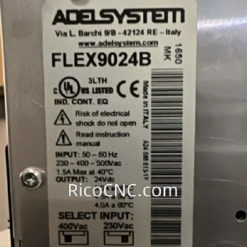 Fuente de alimentación FLEX9024B ADELSYSTEM, carril DIN, 120 W, 24 V, entrada, 380 V CA