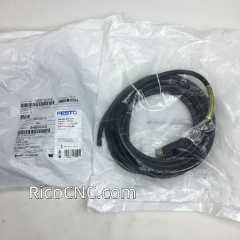 SIM-M12-8GD-5-PU FESTO Plug socket with cable